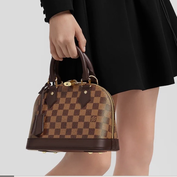 Louis Vuitton Handbags - Louis Vuitton alma bb Damier Ebene canvas